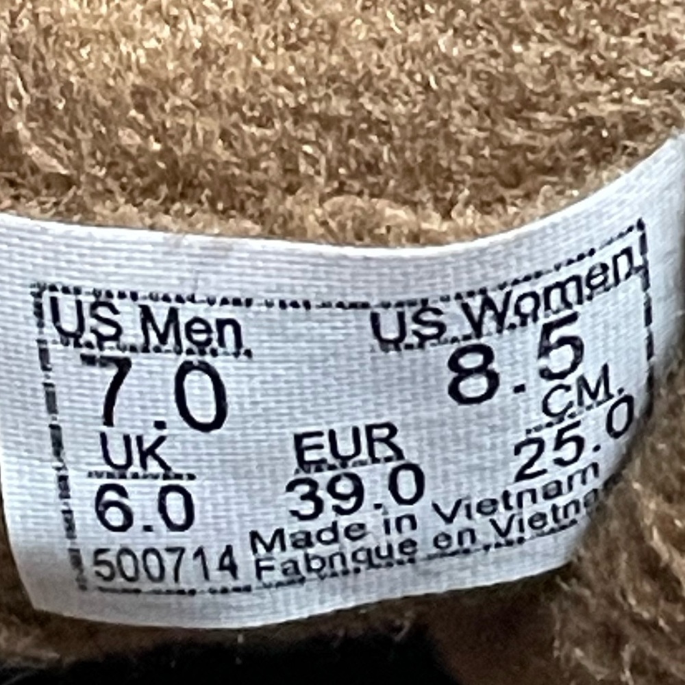 Plaid brown/black Sk8-Hi Vans sneakers. Men’s 7.  Women’s 8.5. - Picture 10 of 10